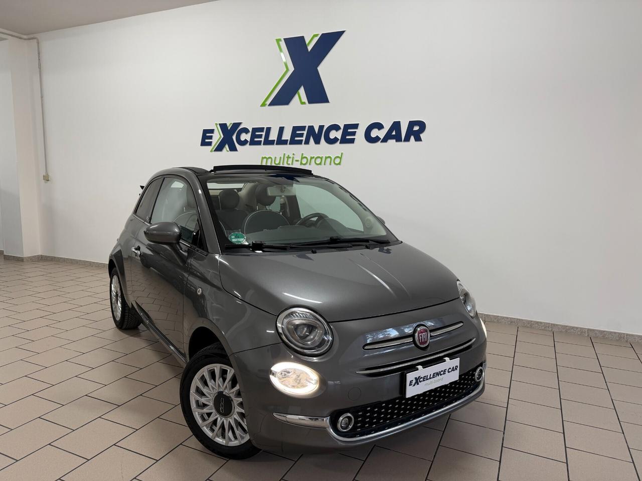 Fiat 500 500C CABRIO 1.2 69cv Lounge Sensori/LED/Comandi