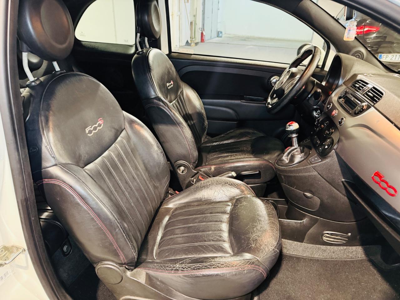 500 CABRIO*1.2 S*PELLE*FULL* *NEOPATENTATI*