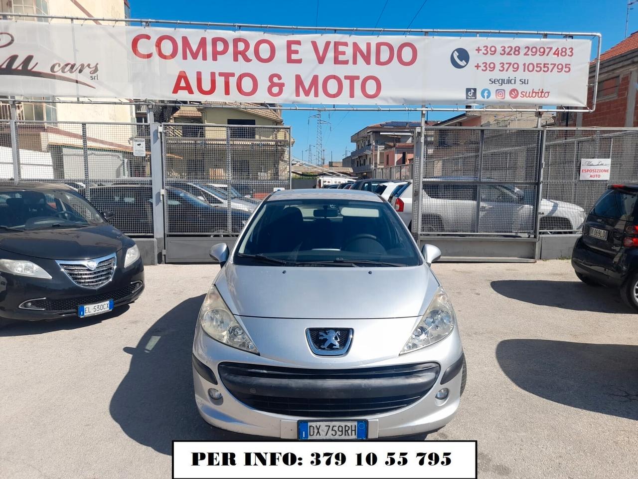 Peugeot 207 1.4cc diesel 12 mesi garanzia-2009