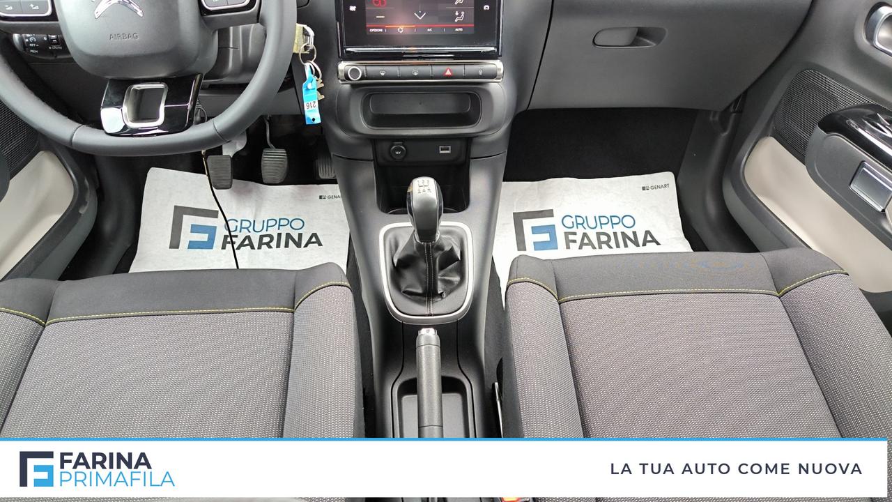 CITROEN C3 III 2017 - C3 1.5 bluehdi Feel s&s 100cv 5m