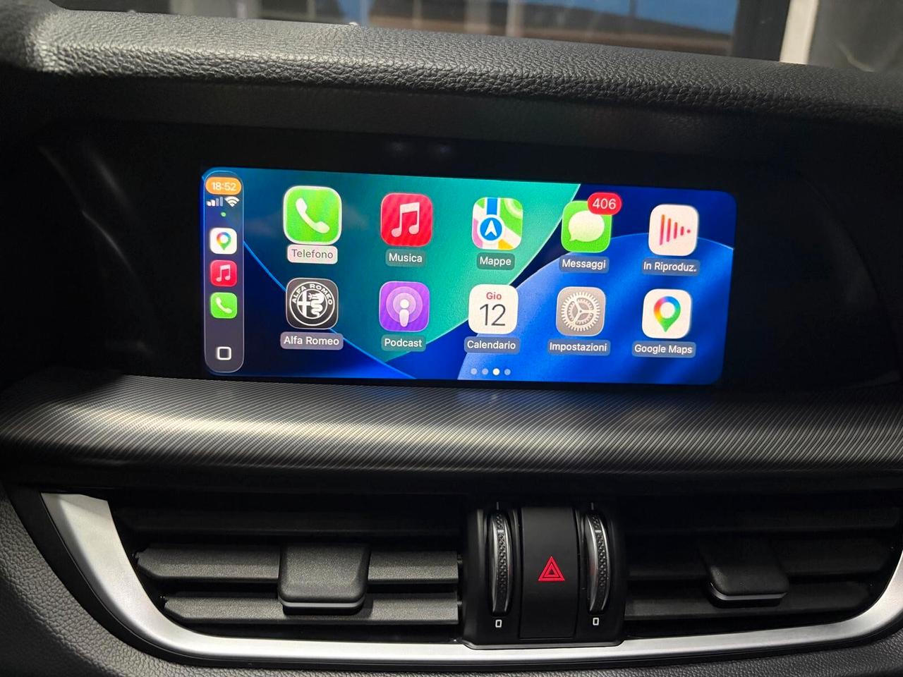 Alfa Romeo Stelvio 2.2 Turbodiesel 190 CV AT8 Q4 Sprint 24 mesi di garanzia