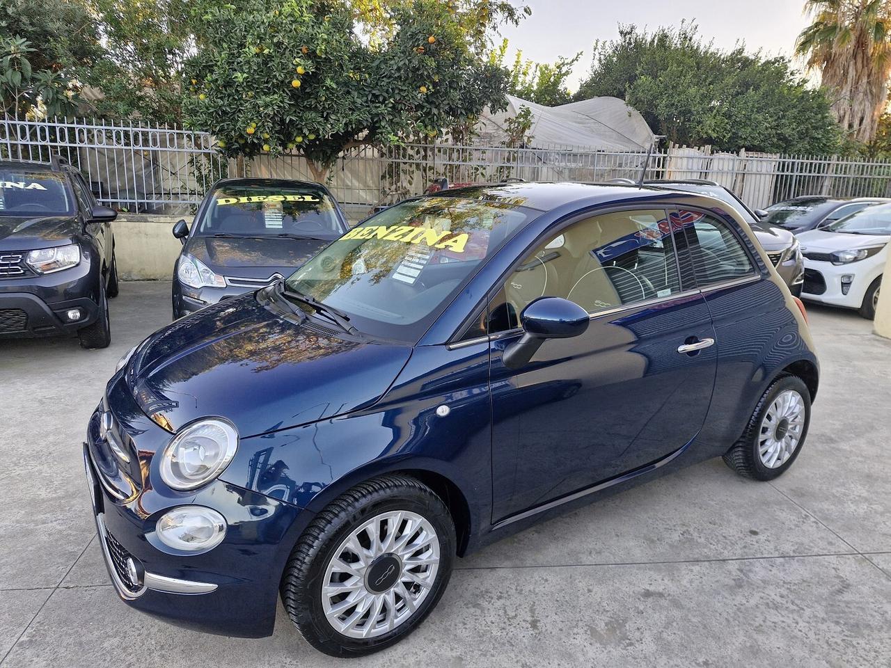 FIAT 500 1.2 BENZINA 69CV LOUNGE 80000KM ANNO 2017