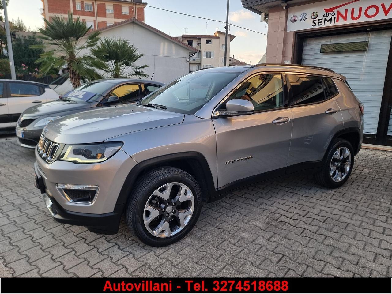 Jeep Compass 2.0 mjt 140cv Limited 4x4 automatica