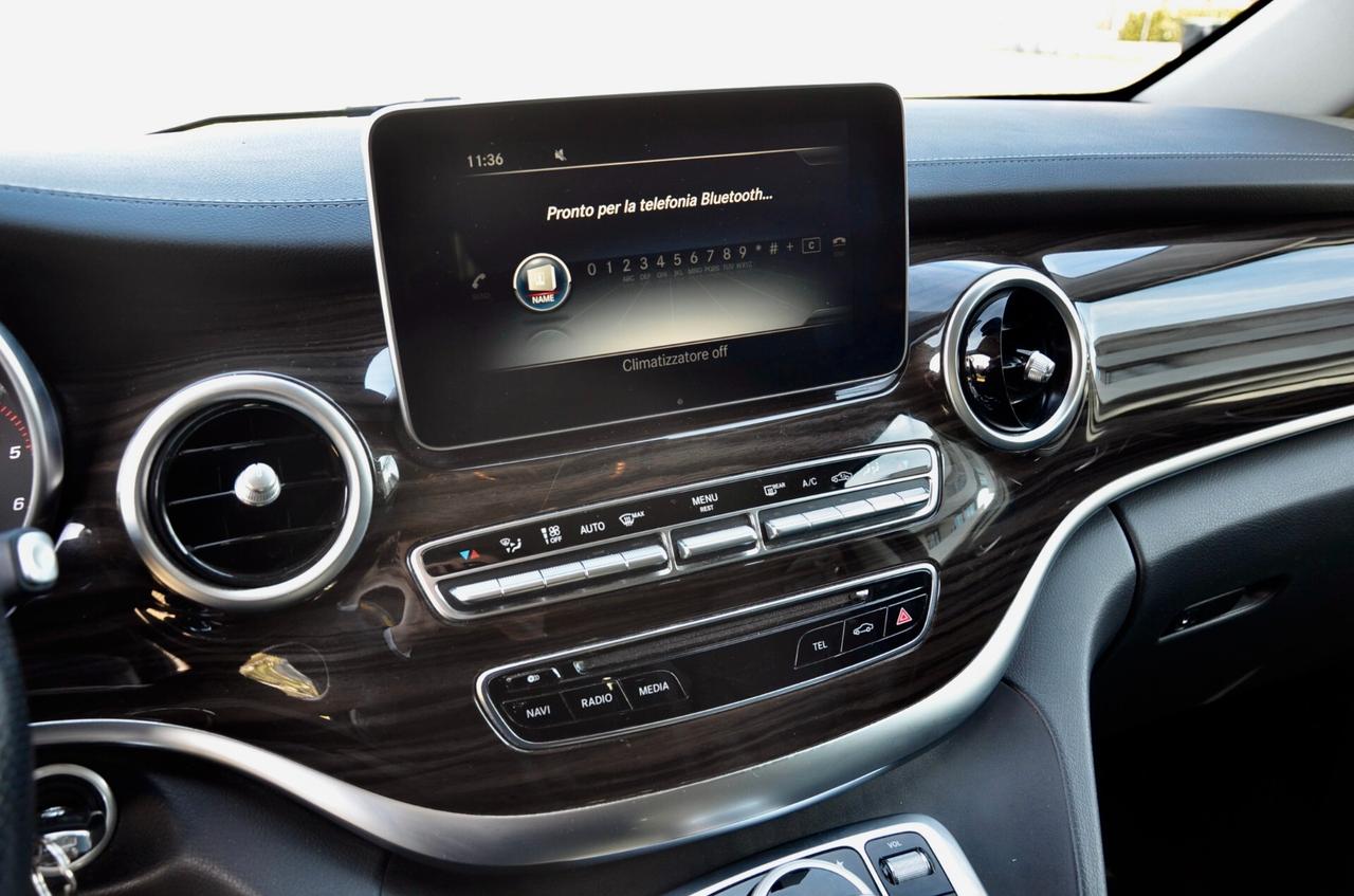 MERCEDES-BENZ V 250d PREMIUM 4MATIC 190cv AUTO, UFF ITALIANA, HI-FI BURMESTER, 360°, PELLE. PORTE AUTOMATICHE, PERMUTE
