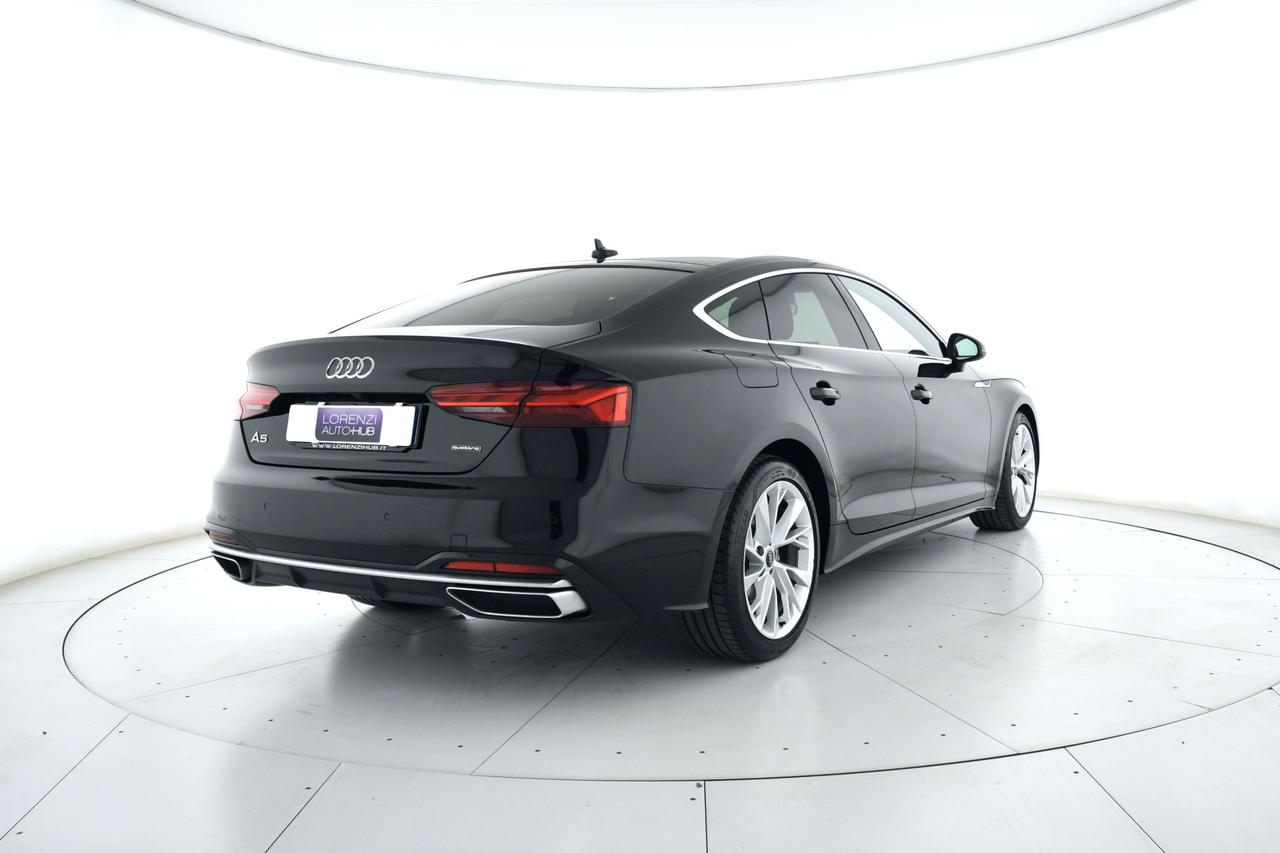 AUDI A5 Sportback 40 2.0 tdi mhev Business Advanced quattro 204cv TETTO PANO+CAMERA