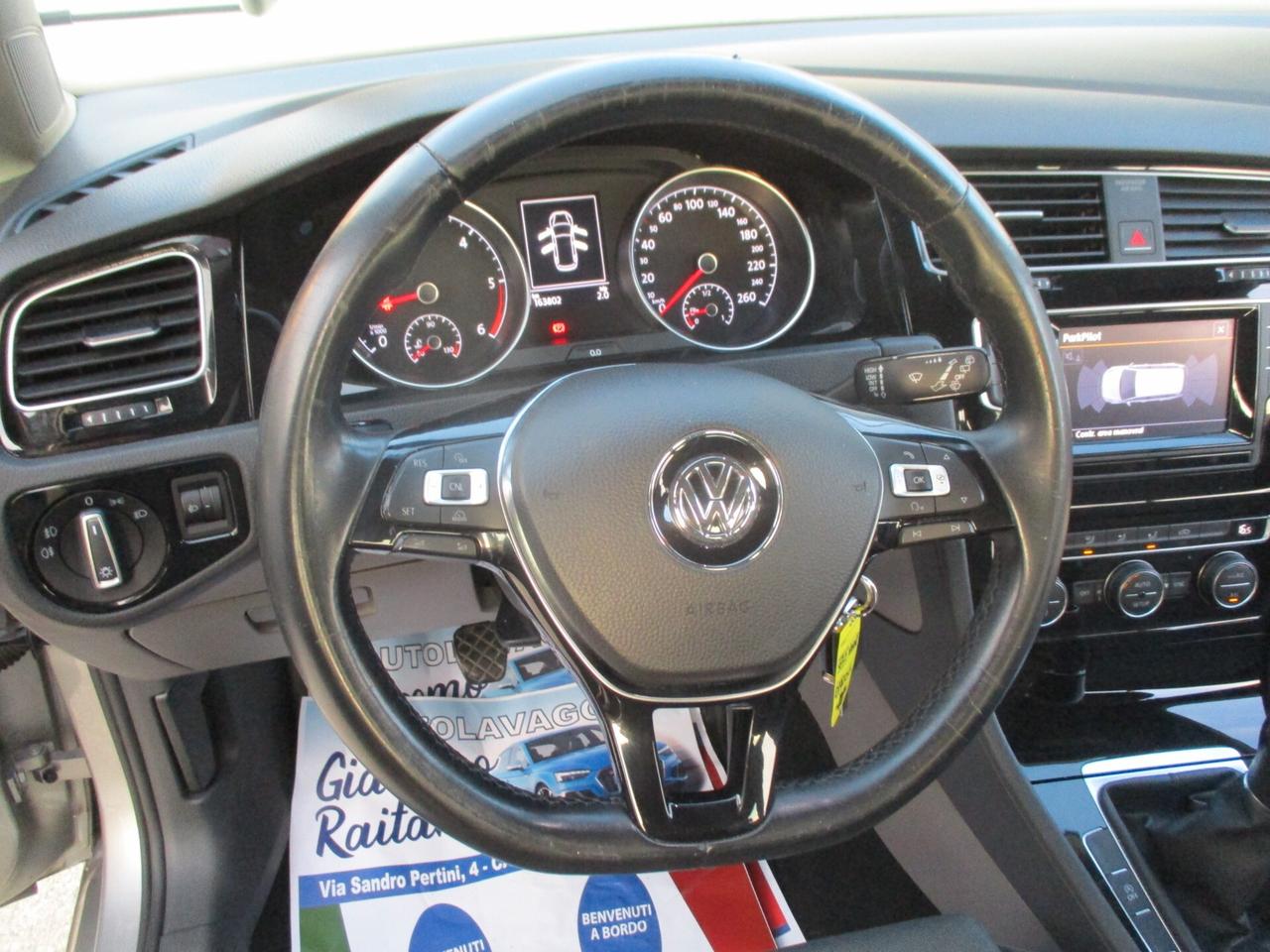 Volkswagen Golf S.W. 1.6 TDI 105 CV MOLTO BELLA