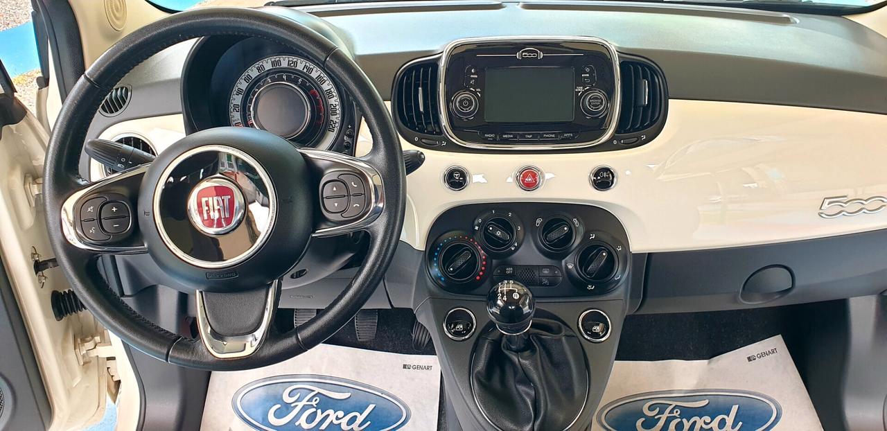 FIAT 500 1.2 BENZINA LOUNGE SOLI 25MILA KM EURO 6