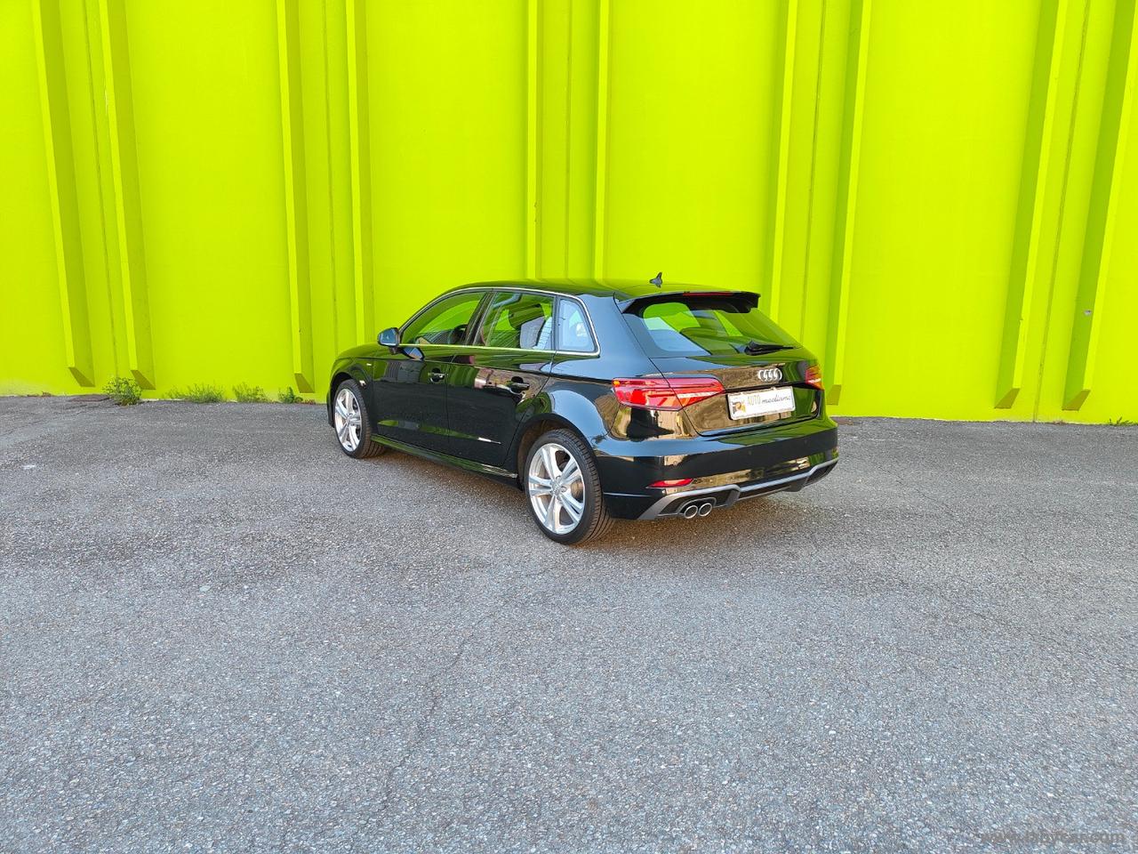 AUDI A3 SPB 35 TDI S tronic S-LINE VIRTUAL TAGLIANDI UFFICIALI