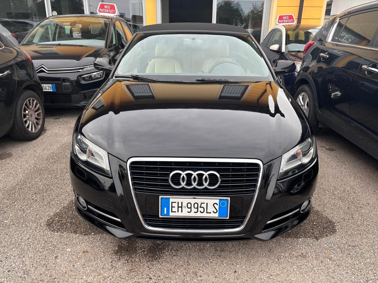 Audi A3 CABRIO ANNO 2011 1.6 105 CV OK NEOPATENTATI