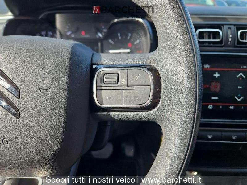 Citroën C3 3a Serie (B618) (03/20-) PureTech 110 S&S EAT6 Ber 5p/b/1199cc