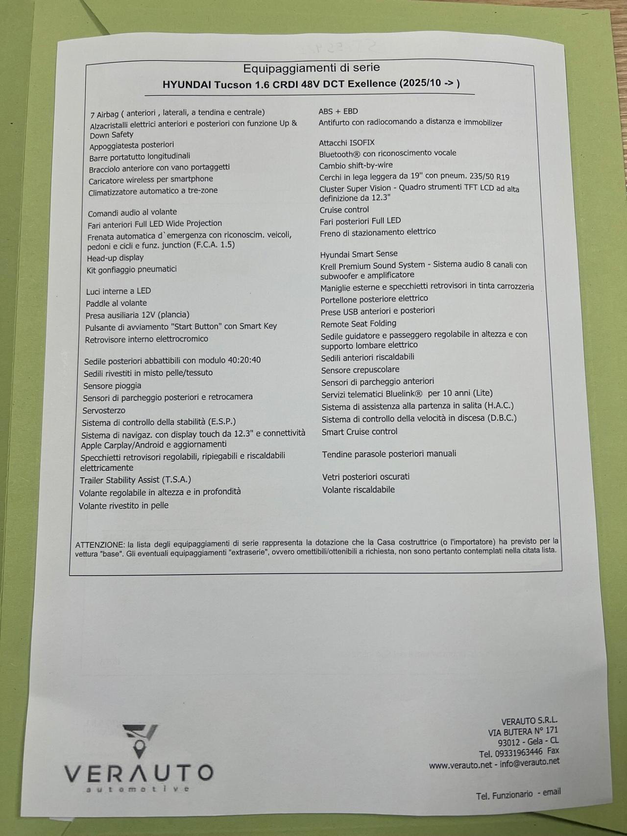 Hyundai TUCSON 1.6d Exellence OFFERTA T-STOCK PREZZO IMPERDIBILE