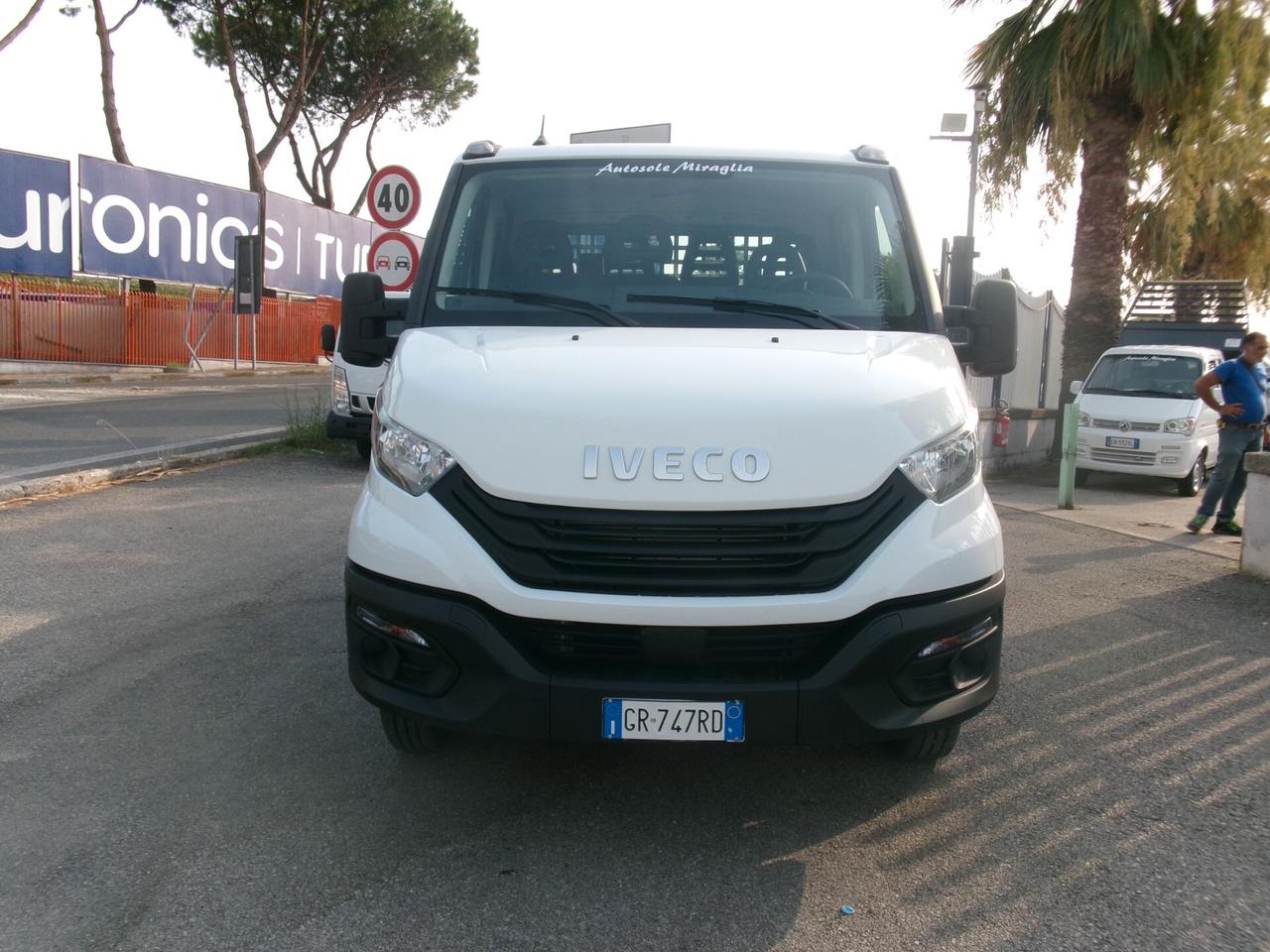 Iveco Daily 35C14 2.3 140CV DOP CAB 7 POSTI, RIBALTABILE **35000 KM**