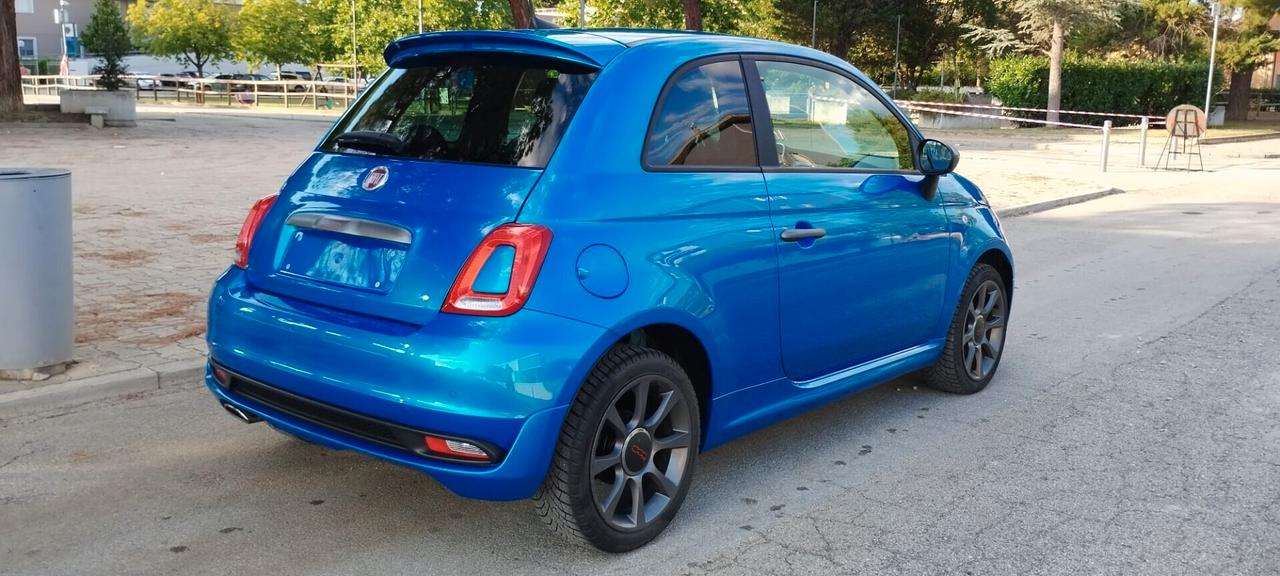 Fiat 500 1.2 "S" Connect Blu Italia