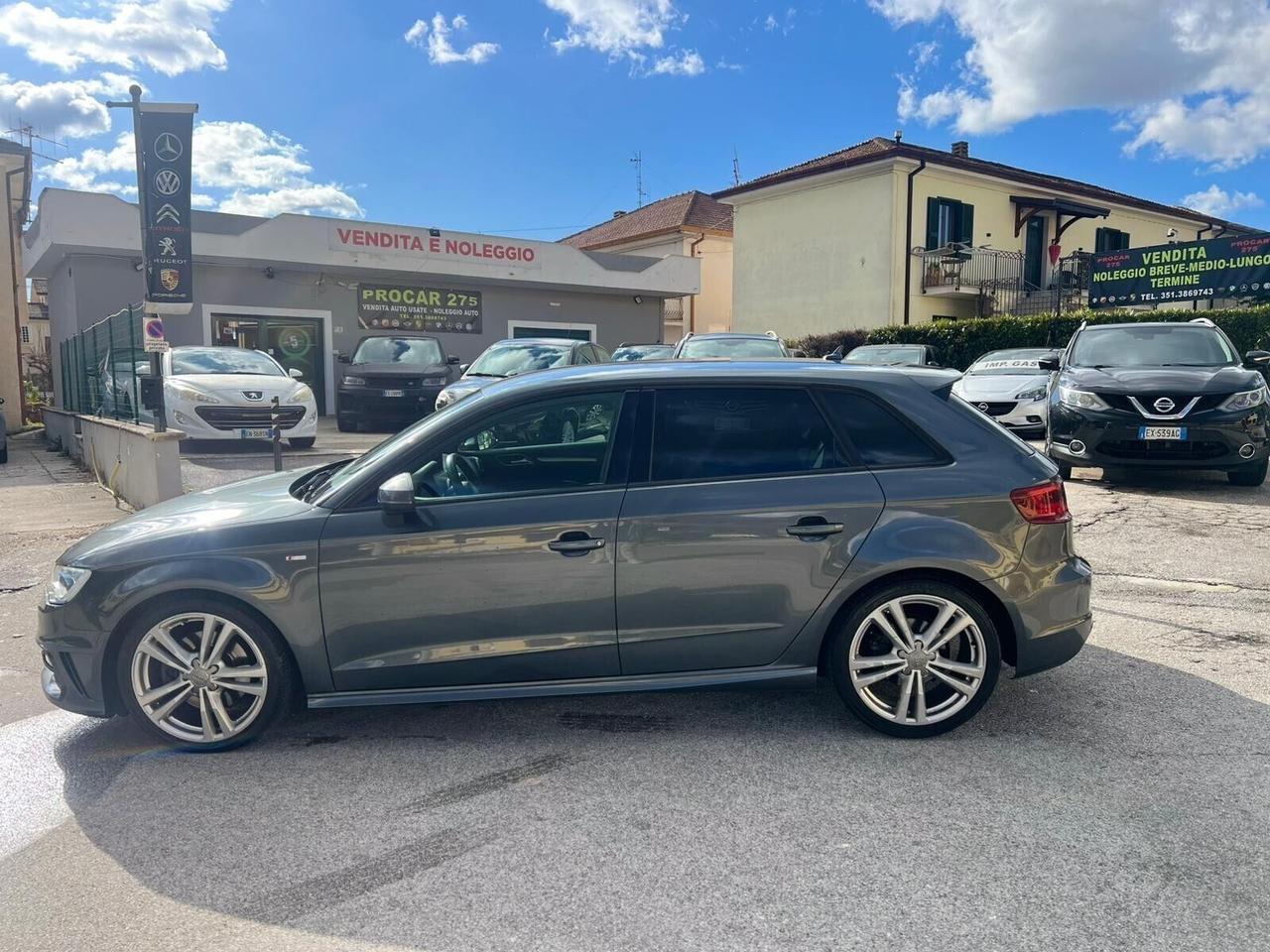 Audi A3 SPB 2.0 TDI 184 CV quattro S tronic S-line