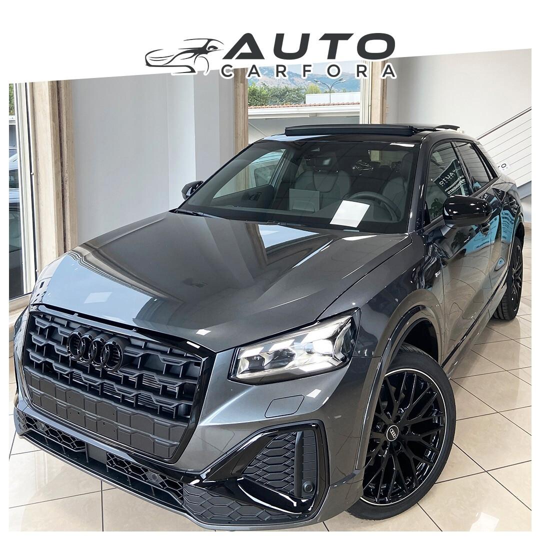 Audi Q2 35 TDI S tronic Identity Black tetto apribile