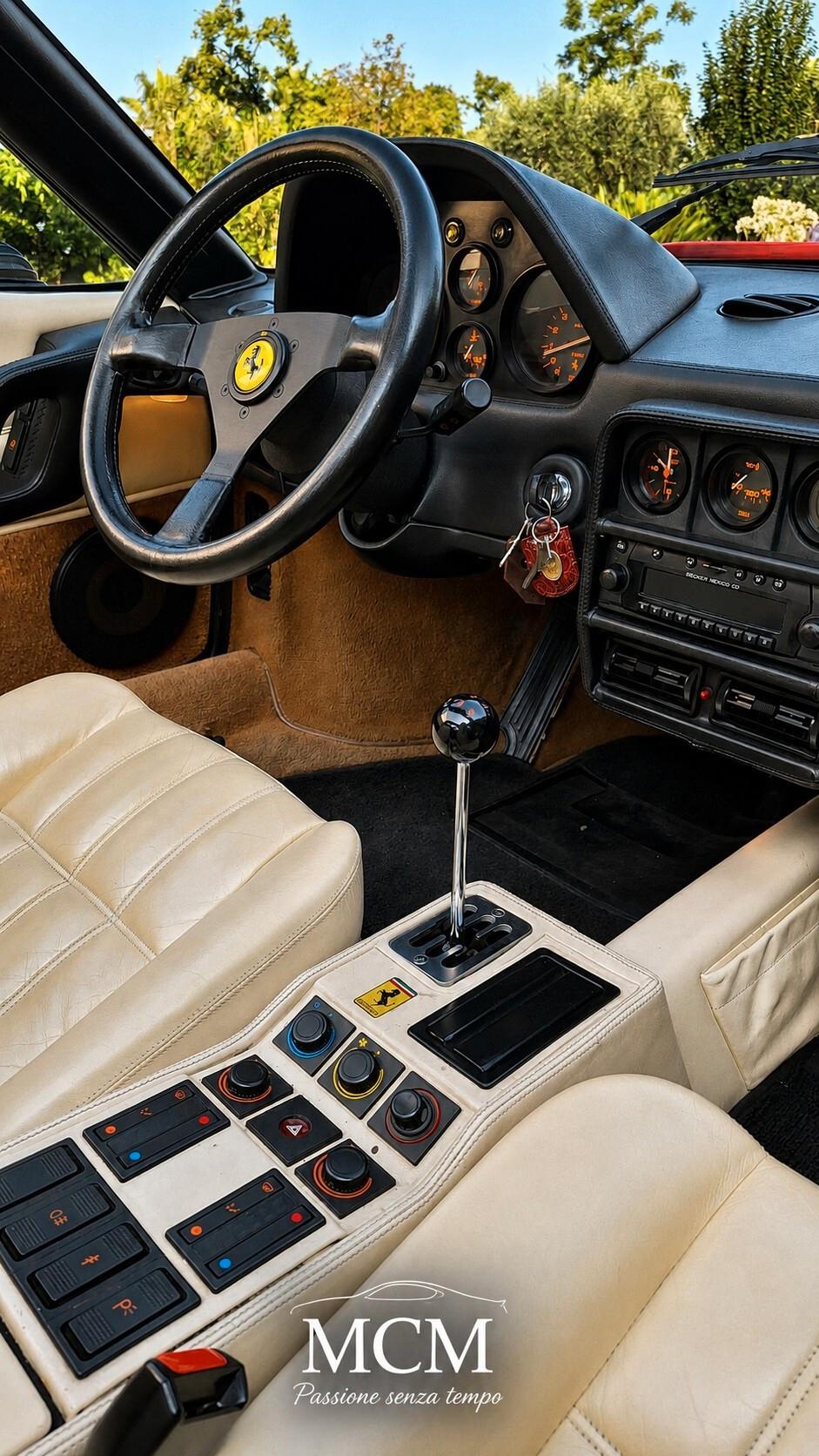 Ferrari 328 GTS - 65.000km - Italiana - Book Service -Tools Kit