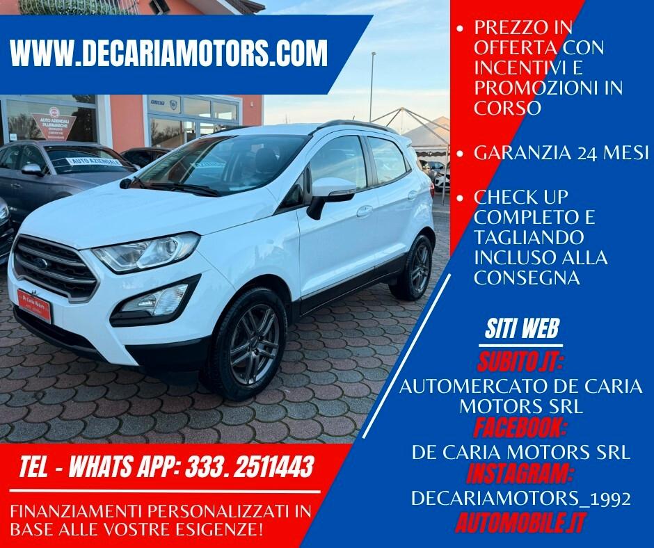 Ford EcoSport 1.0 Benz. 100CV Plus - 2018