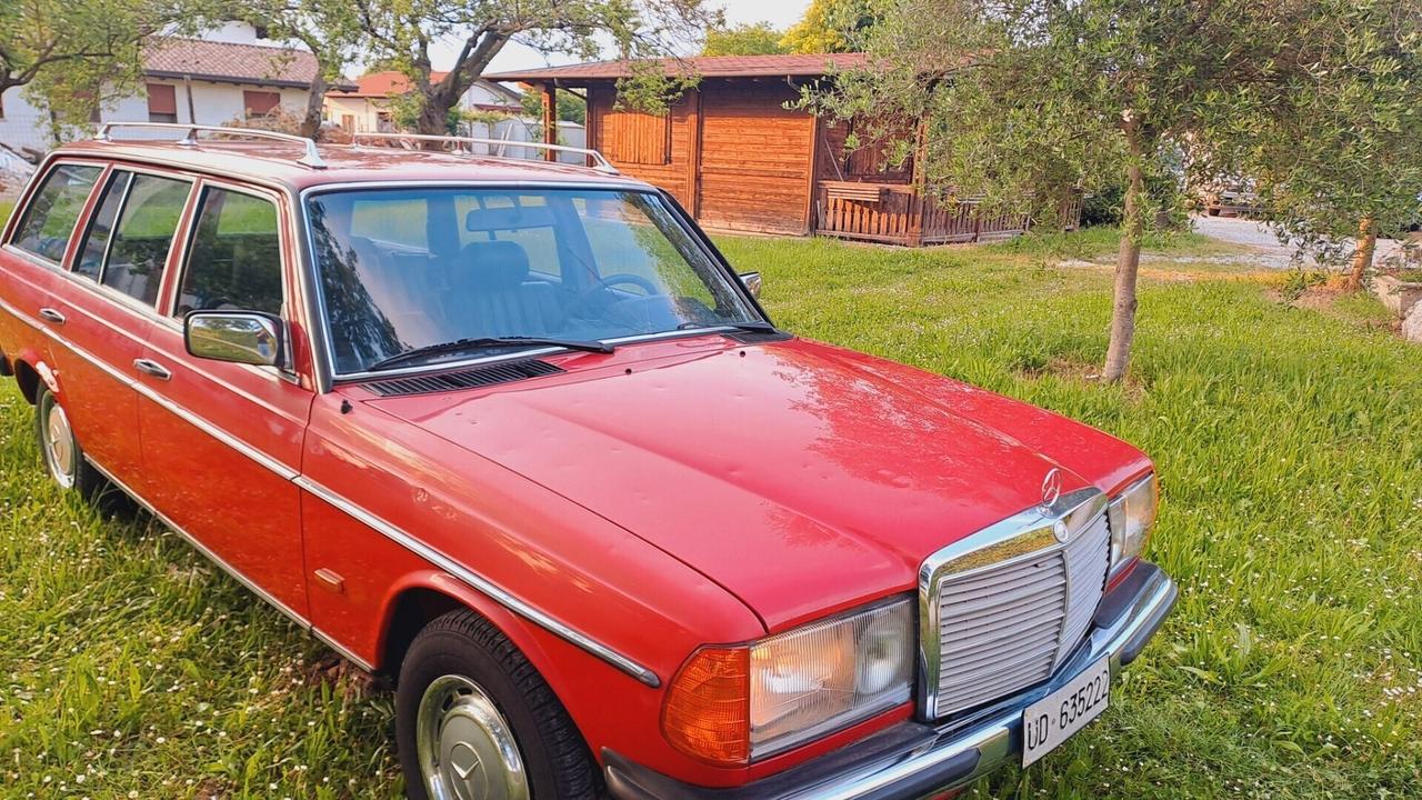 Mercedes-benz 240 TD 5 marce e clima da lieve restauro
