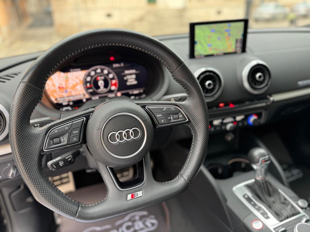 AUDI S3 SPB 2.0 TFSI Quattro S tronic 310 Cv VIRTUAL NAVI LED