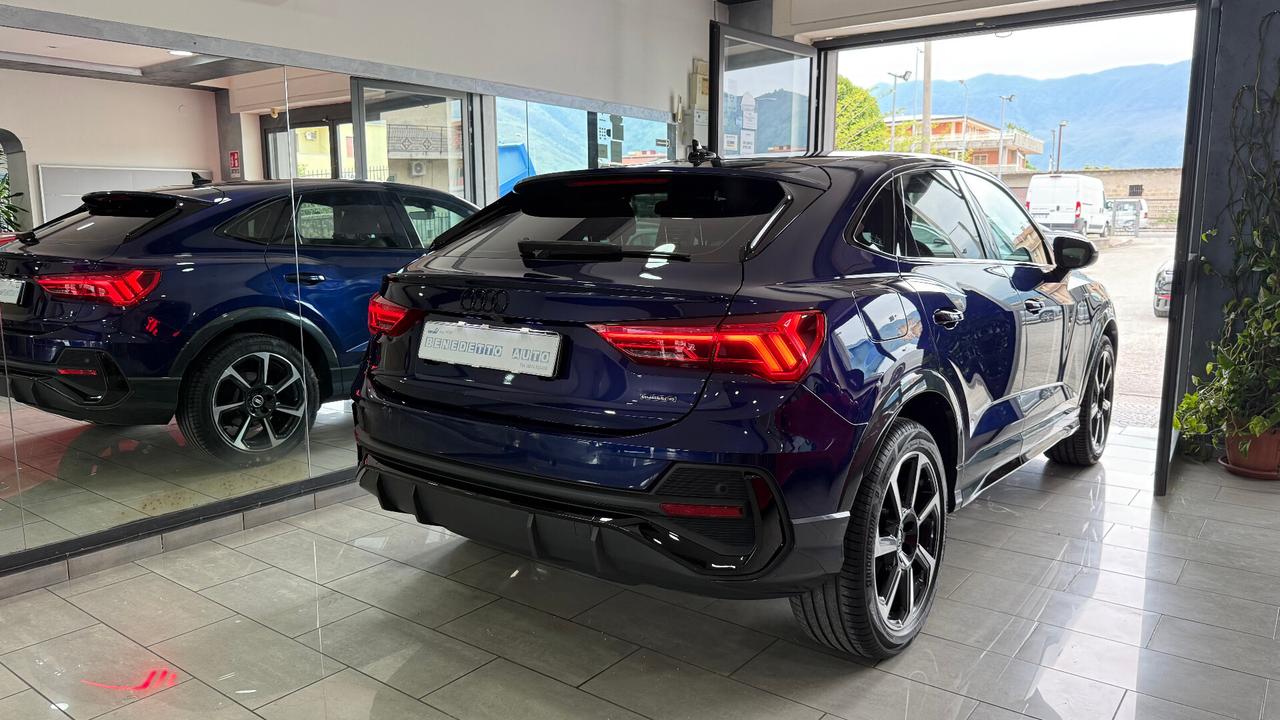 AUDI Q3 SPORTBACK S LINE QUATTRO IDENTITY BLACK