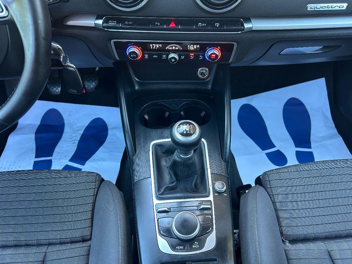 AUDI - A3 - 2.0 TDI 150CV quattro S LINE TETTO APRIBILE LED