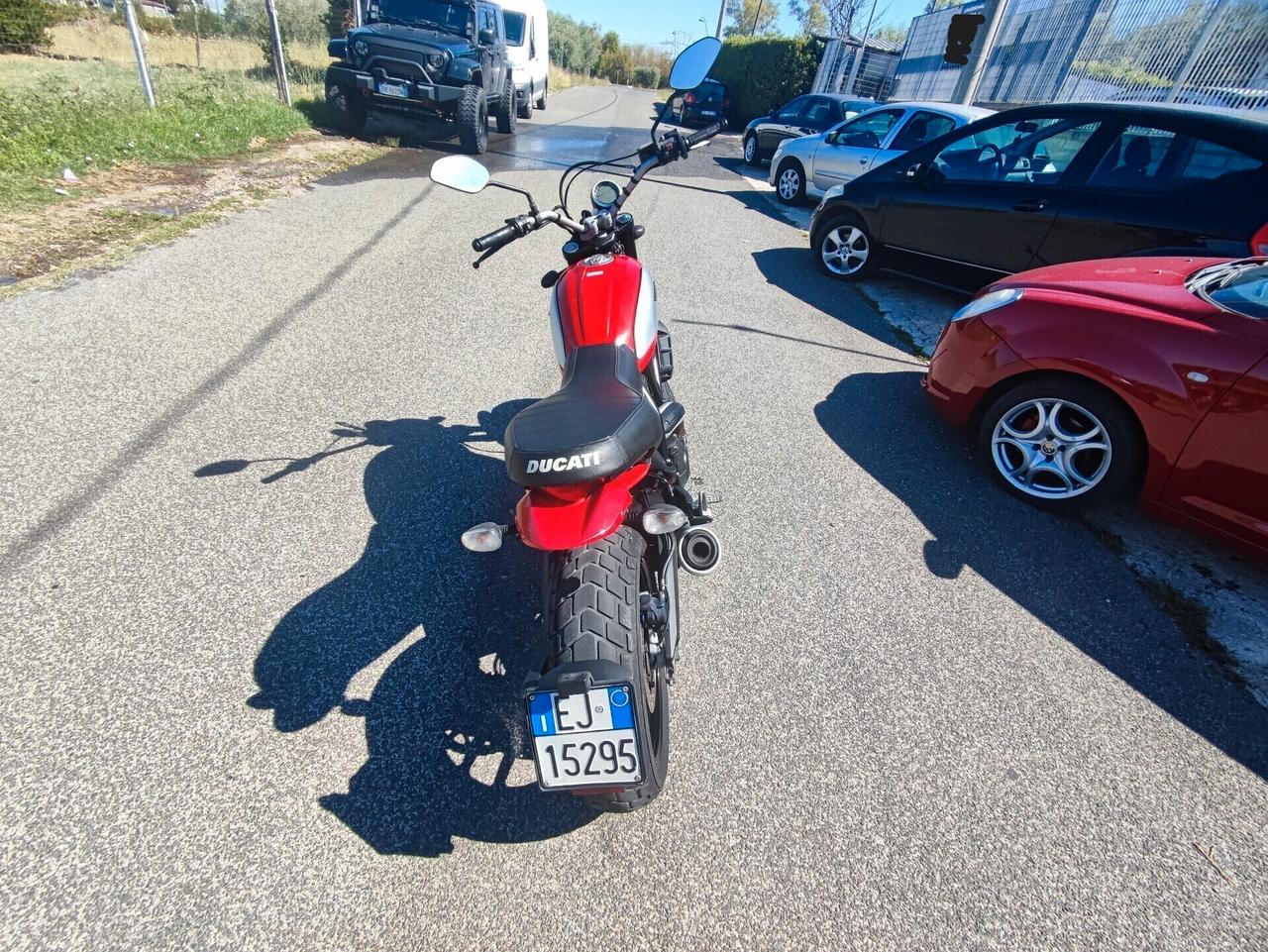 Ducati Scrambler icon red