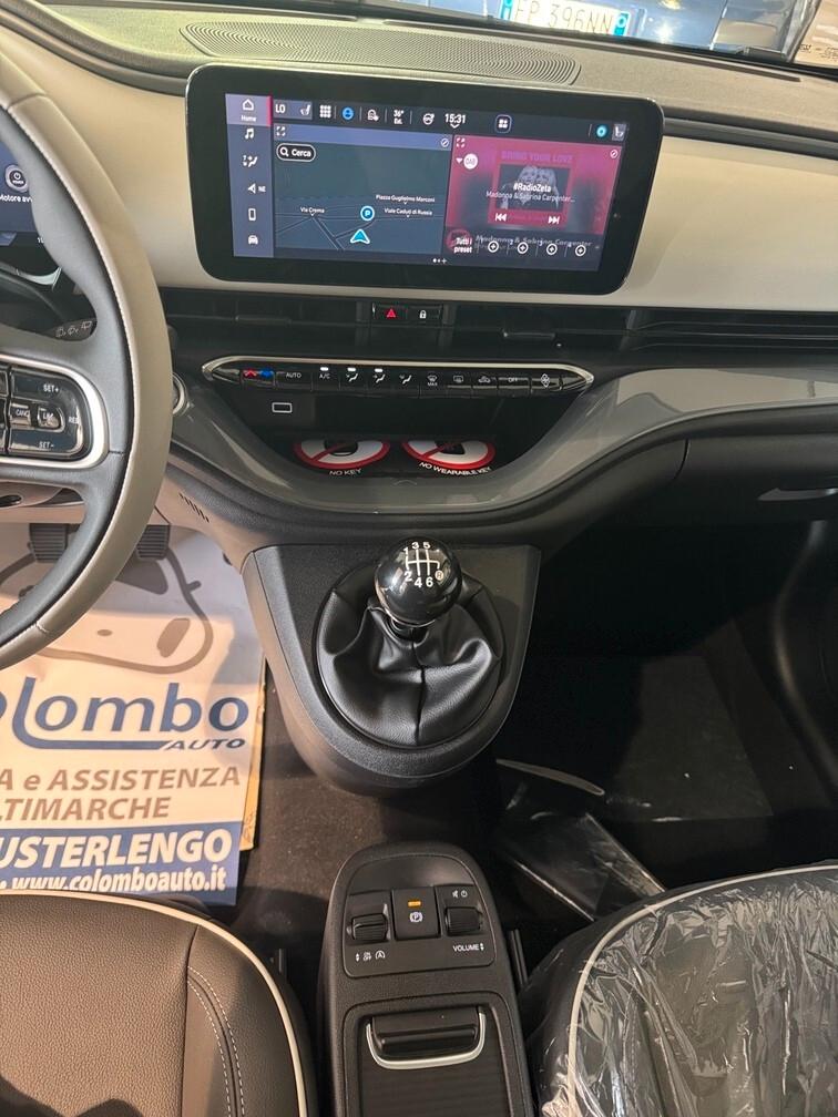 Fiat 500 1.0 hybrid La Prima Nav Led Cam App conn 17" Neopat