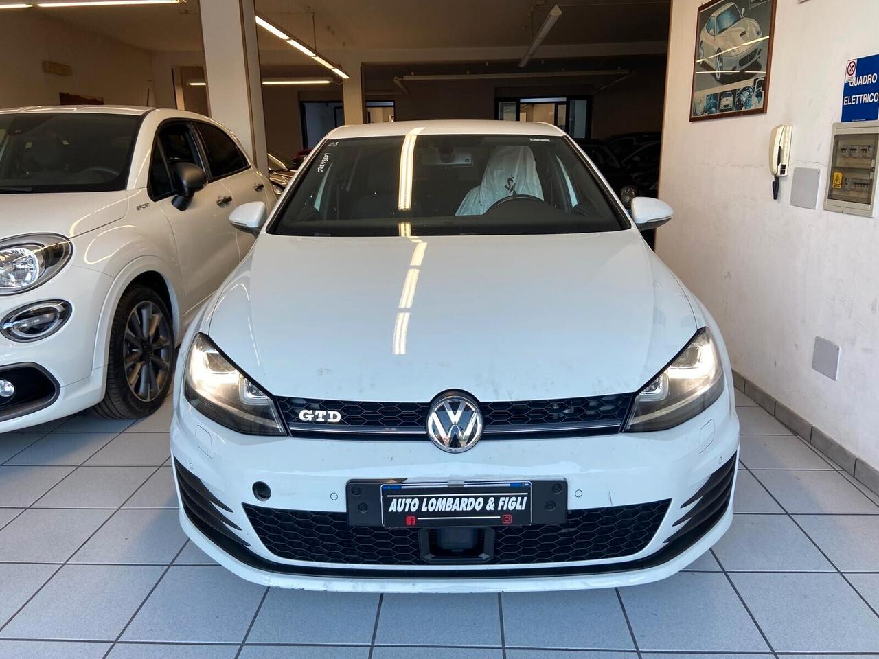 Volkswagen Golf 7 GTD 2.0 TDI 184CV