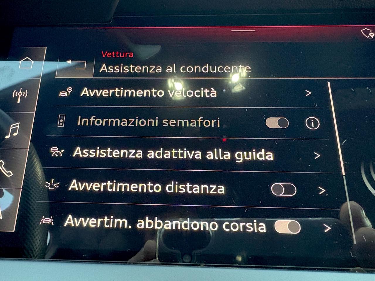 Audi A3 SPB 35 TFSI S tronic line edition Ed Black B&O Led Dynamic Permute Rate Garanzia