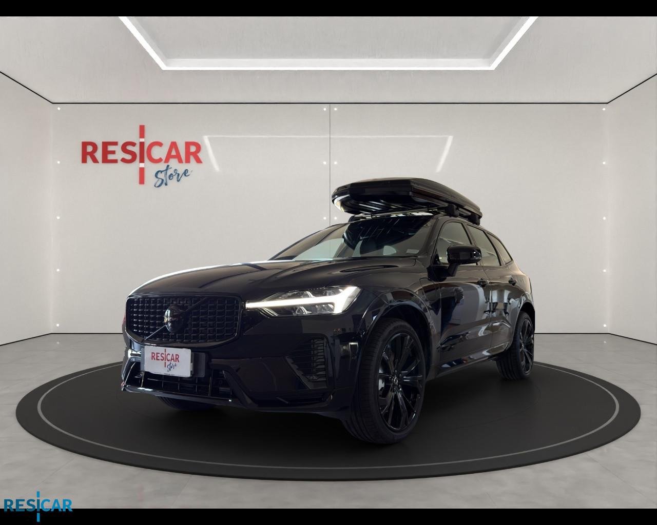 VOLVO XC60 BLACK EDITION T6 AWD PLUG IN HYBRID ELETTRICA BENZINA PLUS