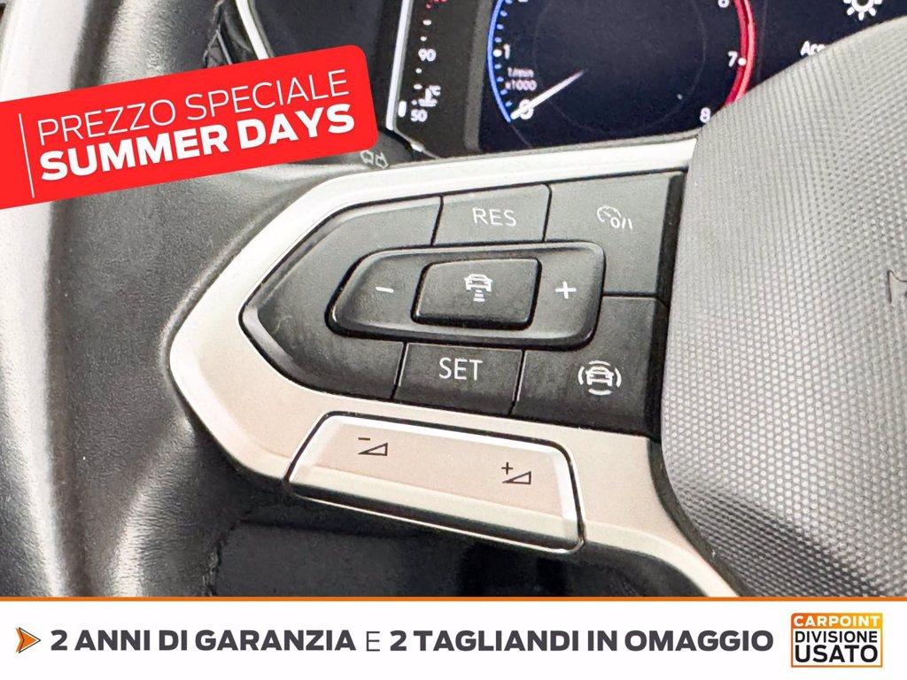 VOLKSWAGEN T-cross 1.0 tsi advanced 110cv del 2021