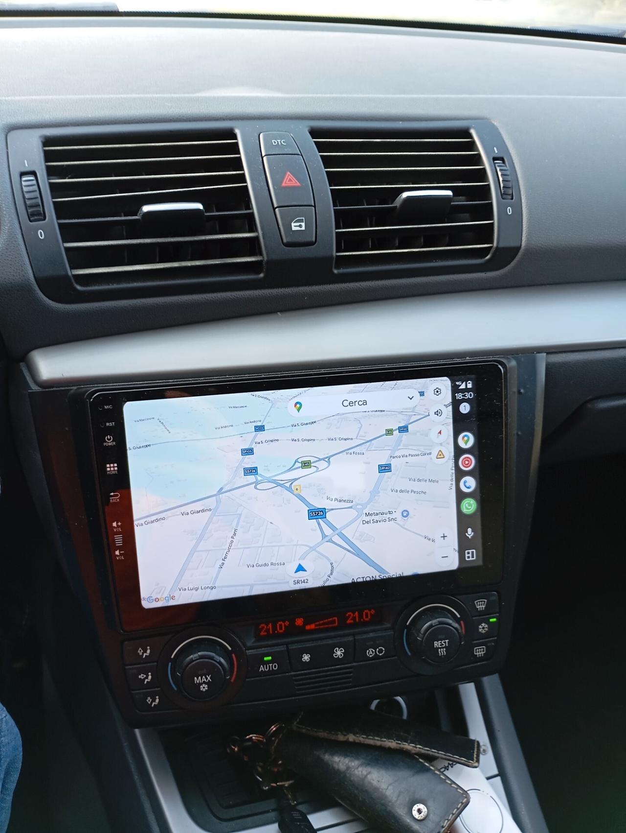Bmw 120 120d cat 5 porte Attiva Navigatore Satellitare