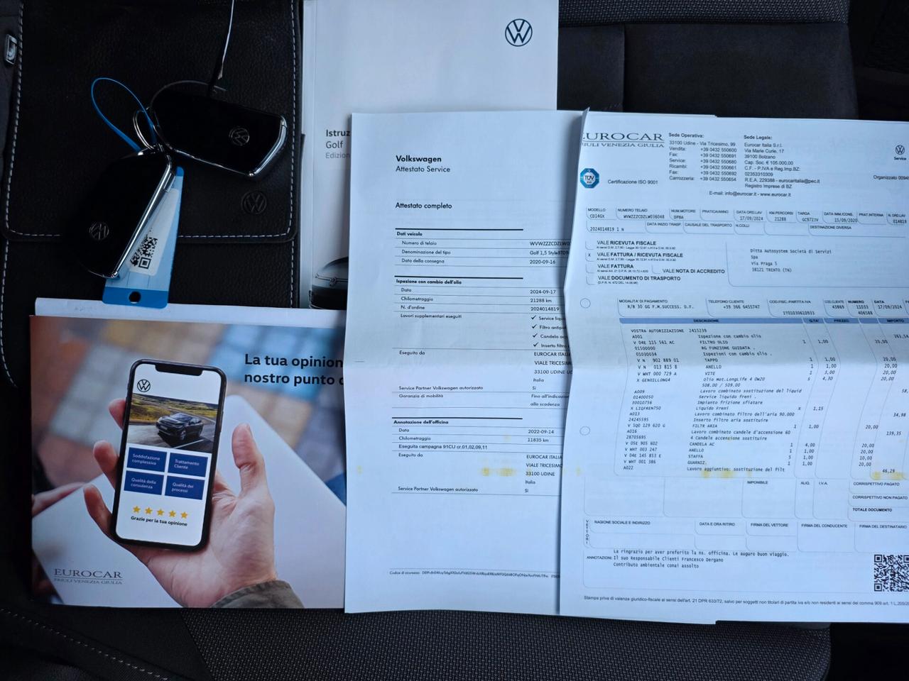 Volkswagen Golf 1.5 TSI 130cv Style / SERVICE VOLKSWAGEN!