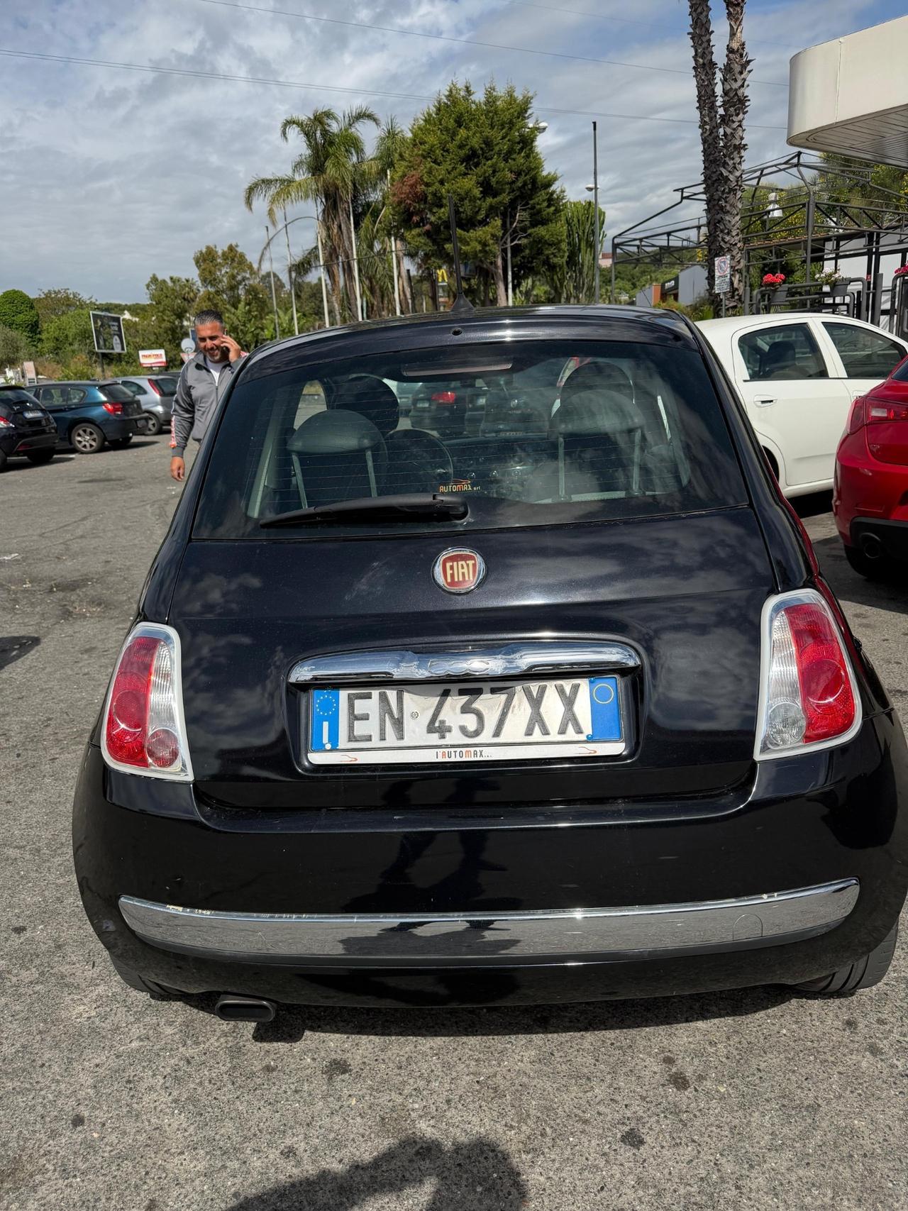 Fiat 500 1.2 lounge tetto cerchi comandi volante pelle
