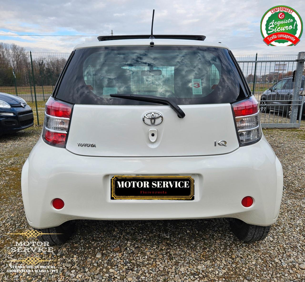 Toyota iQ 1.0 BIANCO PERLATO TETTO APRIBILE 89€MESE