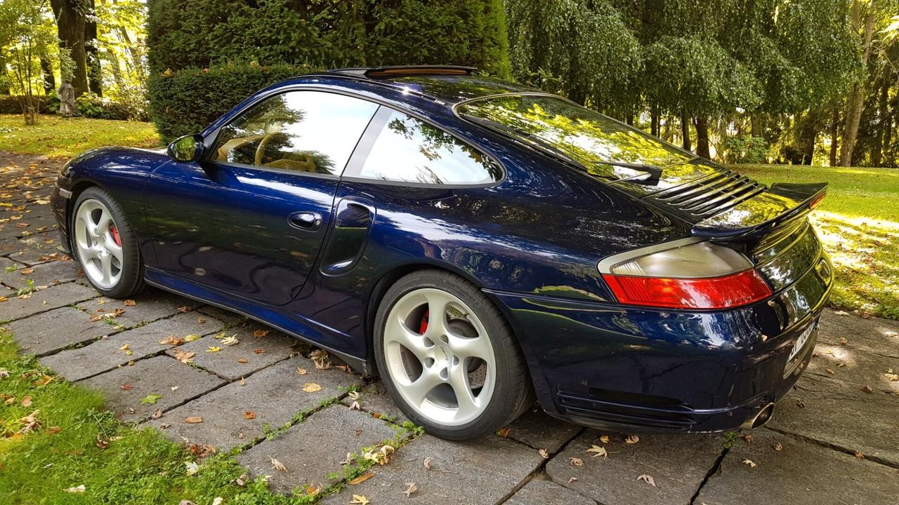 Porsche 911 996 Turbo Coupé book service Asi Blu Lapis