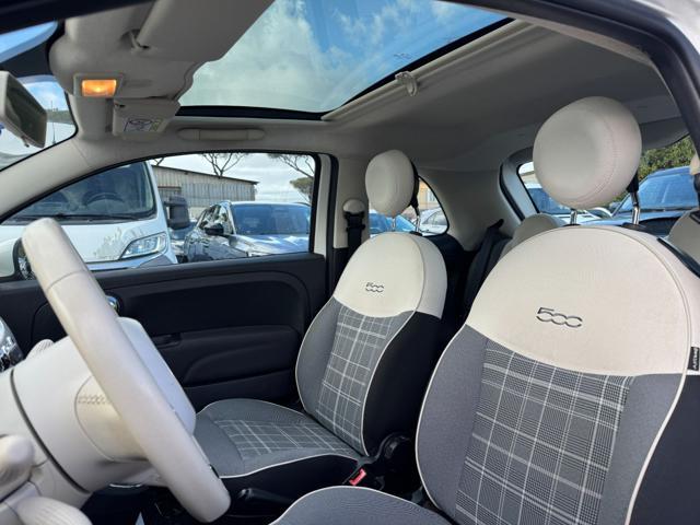 FIAT 500 LOUNGE 1.2cc 69cv TETTO PANORAMICO