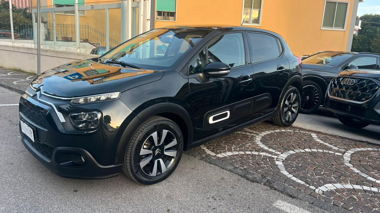 Citroen C3 PureTech 110 S&S EAT6 Max KM 21.295 NERO
