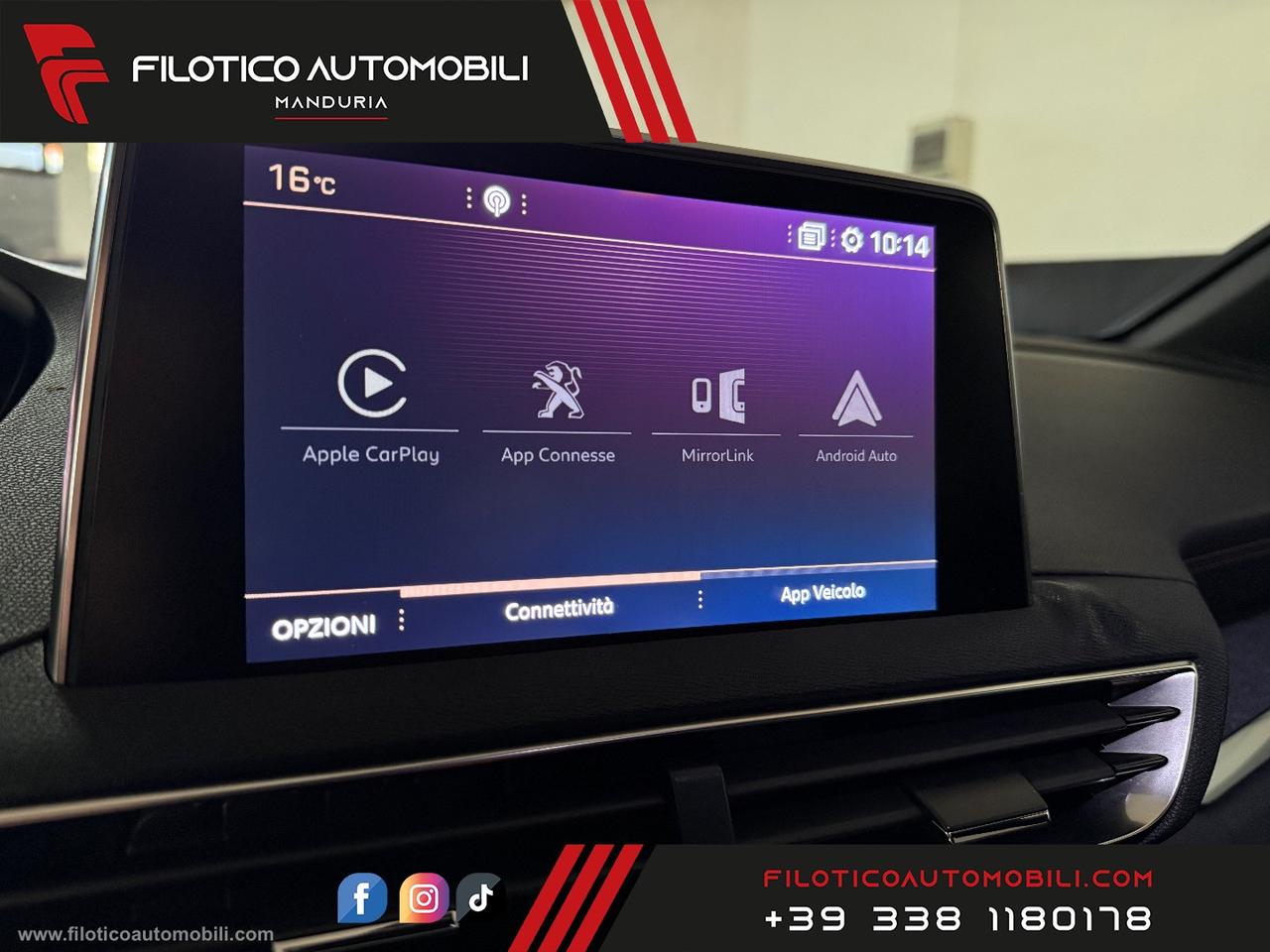 PEUGEOT 3008 BlueHDi 130 S&S EAT8 GT Line LUCI AMBIENT - FULL LED