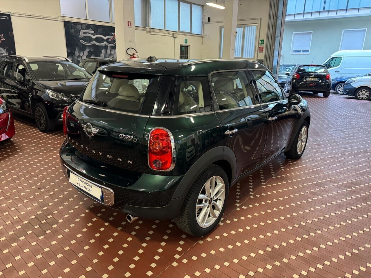 Mini Cooper D Countryman 2.0 ALL4 Automatica - CAMBIO AUTOMATICO