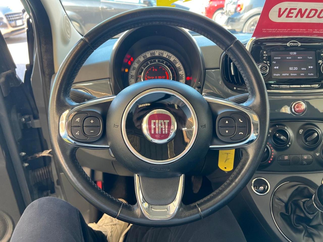 FIAT 500 1.2 BENZINA 70CV LOUNGE