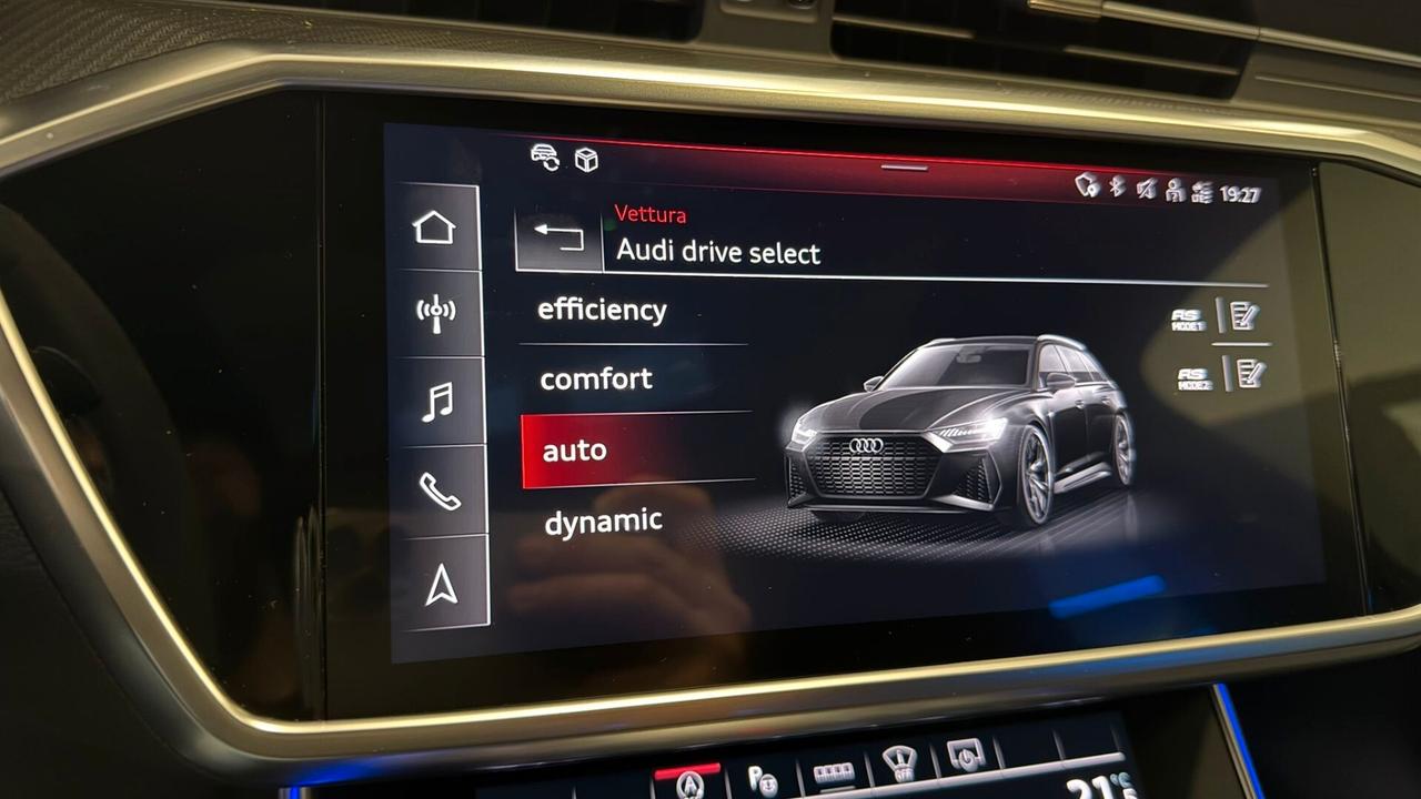 AUDI RS6 AVANT 4.0 TFSI V8 QUATTRO 2020 TETTO APRIBILE