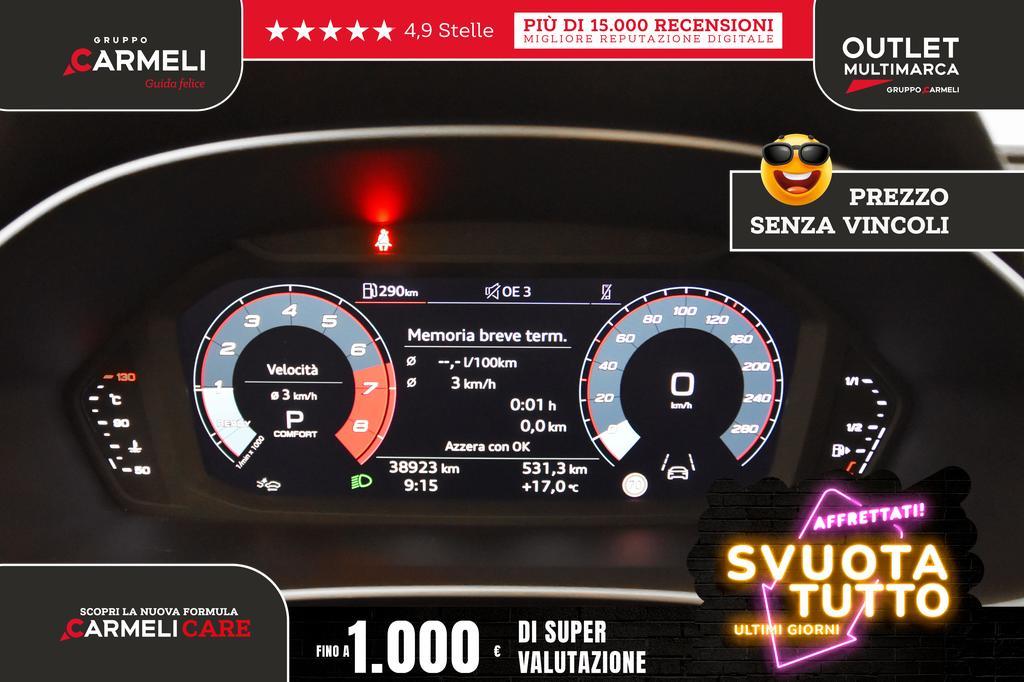 Audi Q3 Spb 35 Bz Cerchi 17,Acc,Led,Keyless,Aziendale