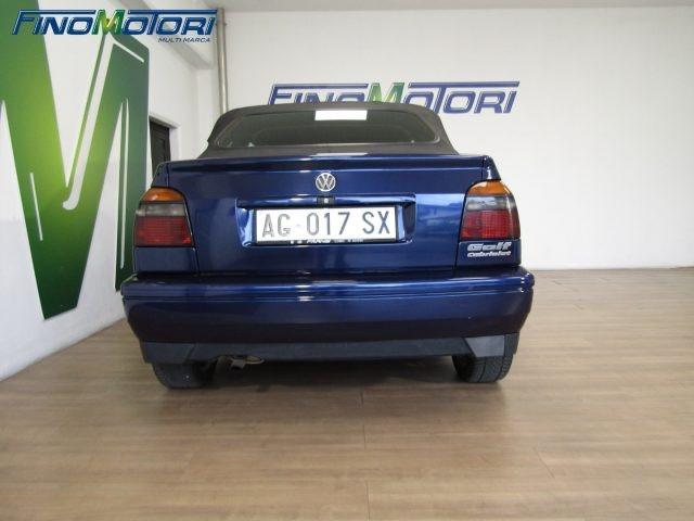 VOLKSWAGEN Golf Cabriolet 1.6 101 CV CABRIOLET - UNICO PROPRIETARIO