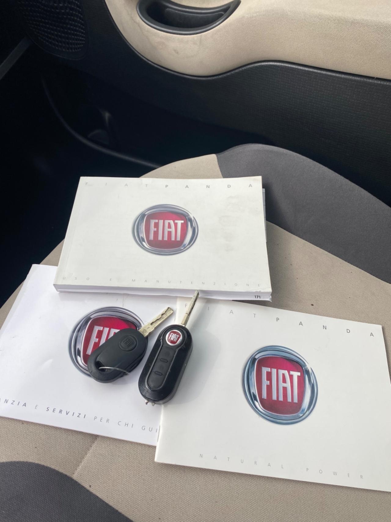 Fiat Panda Natural Power Fine 2013 TAGLIANDATA