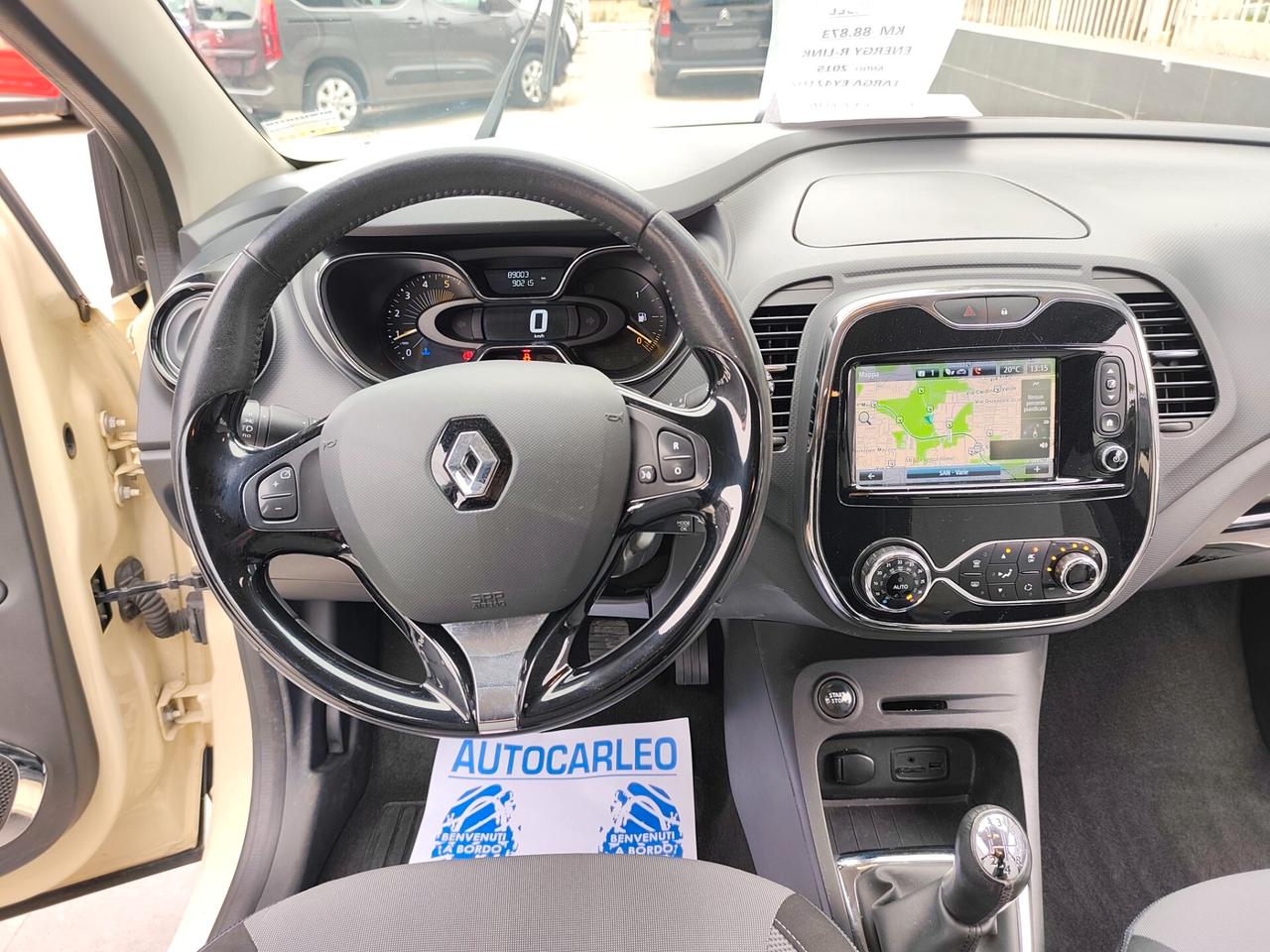 Renault Captur 1.5 dCi KM 88000 CERTIFICATI
