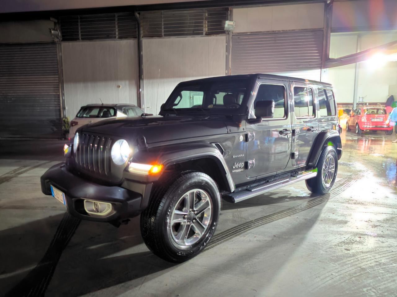 Jeep Wrangler Unlimited 2.2 Mjt II Sahara iper full