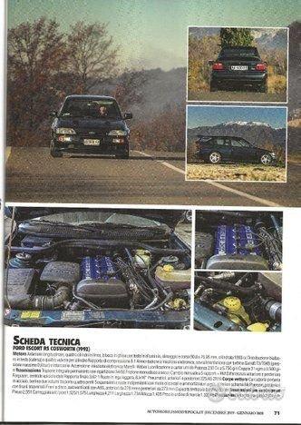 FORD Escort RS Turbo Cosworth 4x4 T35 - 1994