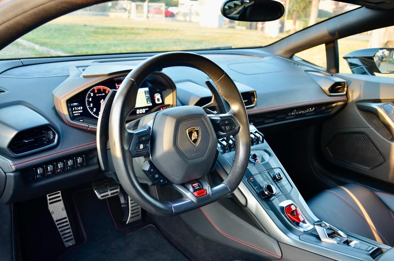 LAMBORGHINI HURACAN 5.2 610cv AWD, UFF ITALIANA, SERVICE LAMBO APPENA ESEGUITO, LAMBORGHINI CHECK, PERMUTE