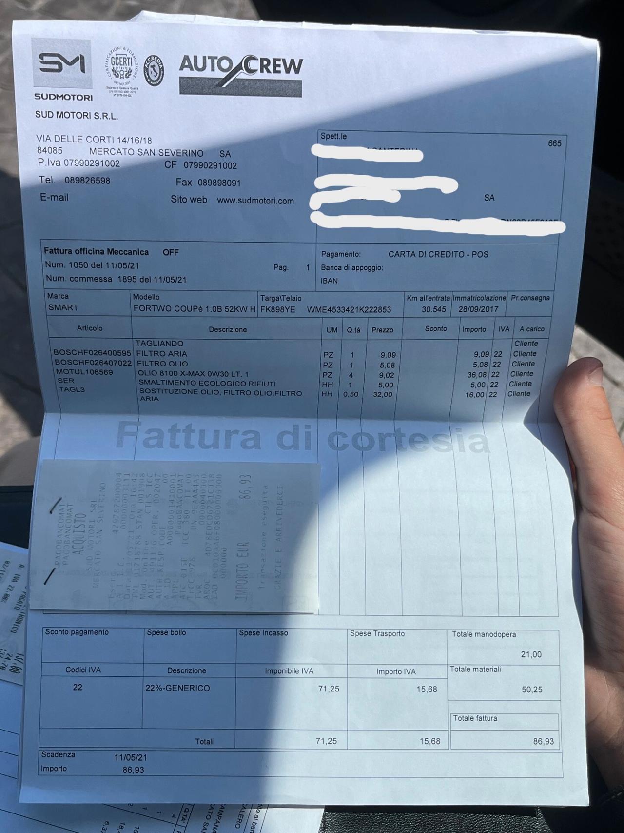 SMART ForTwo 70 Cv 1.0 Passion